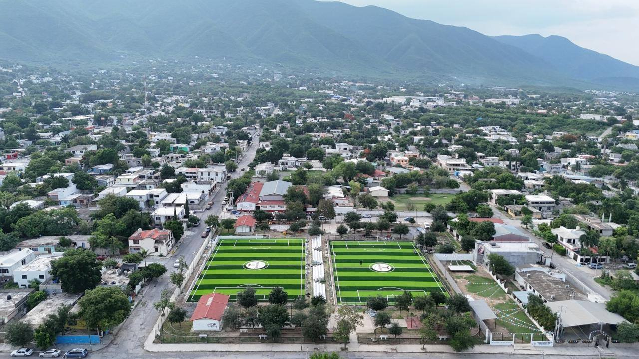 Fortalece Tamaulipas el Mundial Social con canchas deportivas