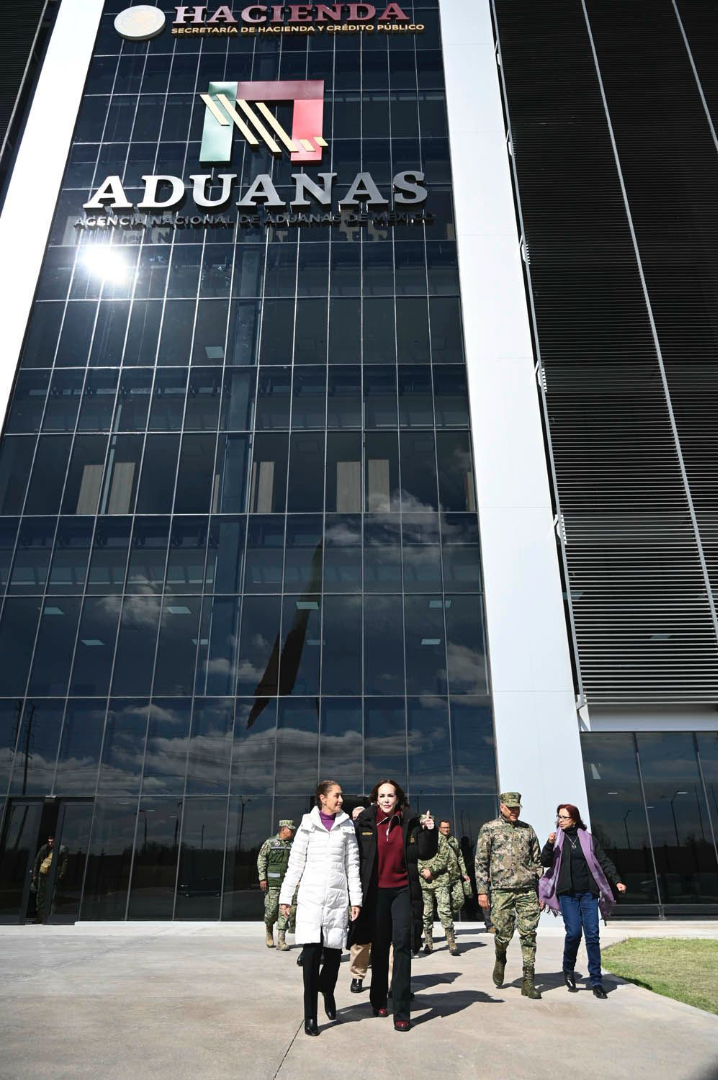 RECONOCE PRESIDENTA CLAUDIA SHEINBAUM LIDERAZGO DE NUEVO LAREDO