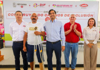 Beneficiaron DIF, CMIC y Gobierno de Reynosa a pacientes con discapacidad