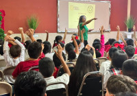 FOMENTA GOBIERNO MUNICIPAL LA CULTURA DEL RECICLAJE ENTRE ESTUDIANTES DE PRIMARIA