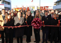INAUGURA ALCALDESA CARMEN LILIA CANTUROSAS Y RECTOR DE LA UAT OBRAS DE INFRAESTRUCTURA EDUCATIVA EN LA PREPA UAT